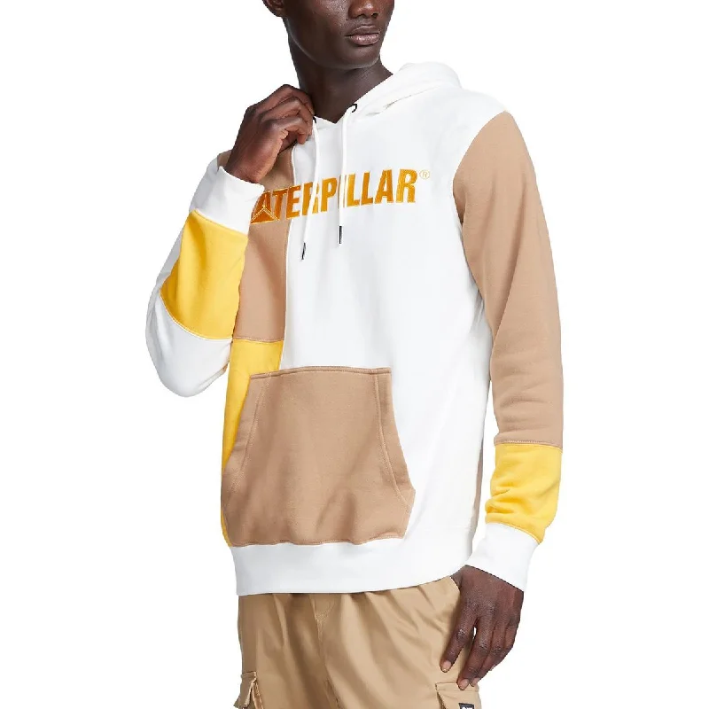 Caterpillar Mens Sweatshirt Colorblock Hoodie Hoodie with Double Zipper Versatile Adjustable Caterpillar Mens Sweatshirt Colorblock Hoodie Hoodie with Double Zipper Versatile Adjustable