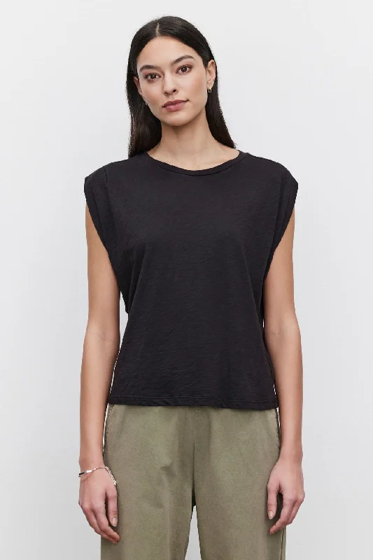 CECILE TANK TOP fitted tank top