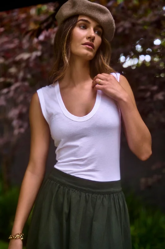 ESTINA TANK TOP long tank top