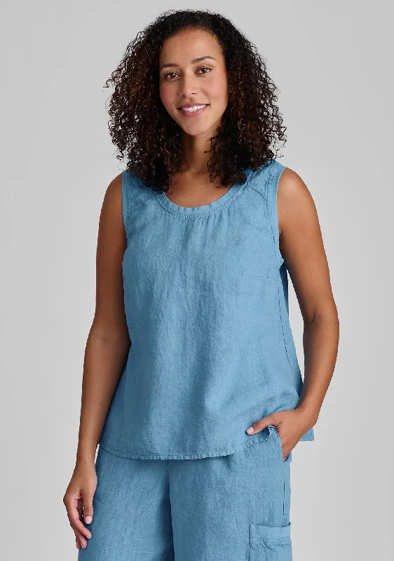 Everyday Tank - Linen Tank Top vibrant tank top