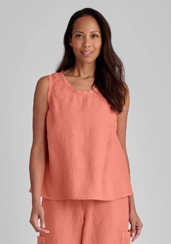 Everyday Tank - Linen Tank Top playful tank top