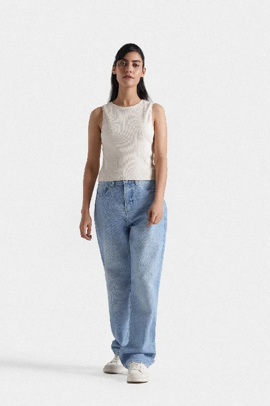 Super Cropped Tank Top one shoulder tank