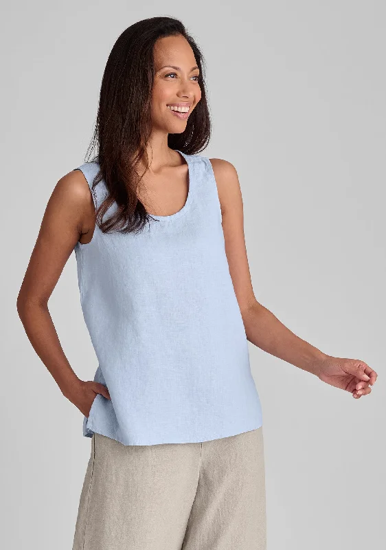Fundamental Tank - Linen Tank Top cute tank top