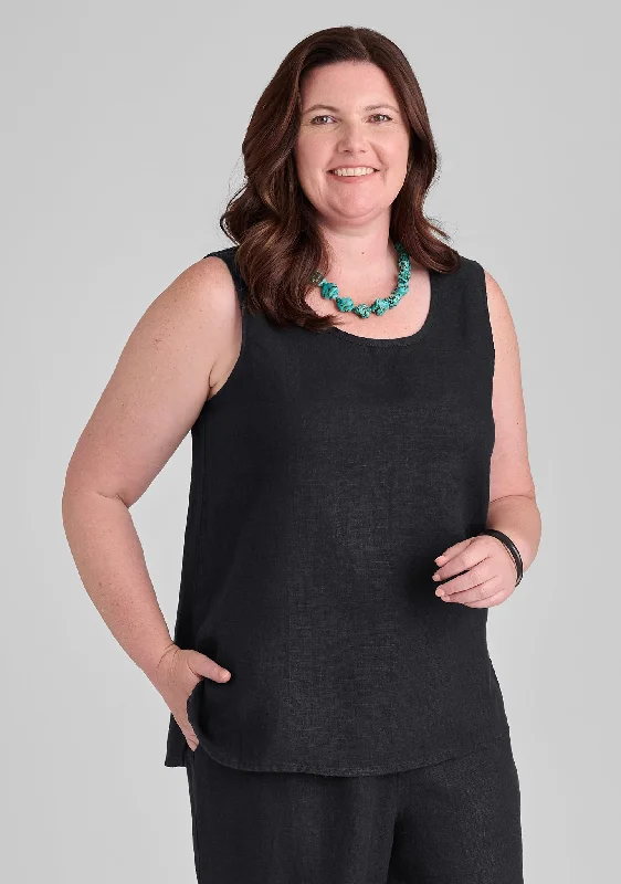 Fundamental Tank - Linen Tank Top chic tank top