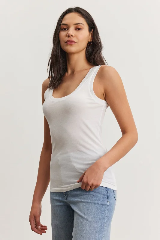 MOSSY TANK TOP cropped tank top