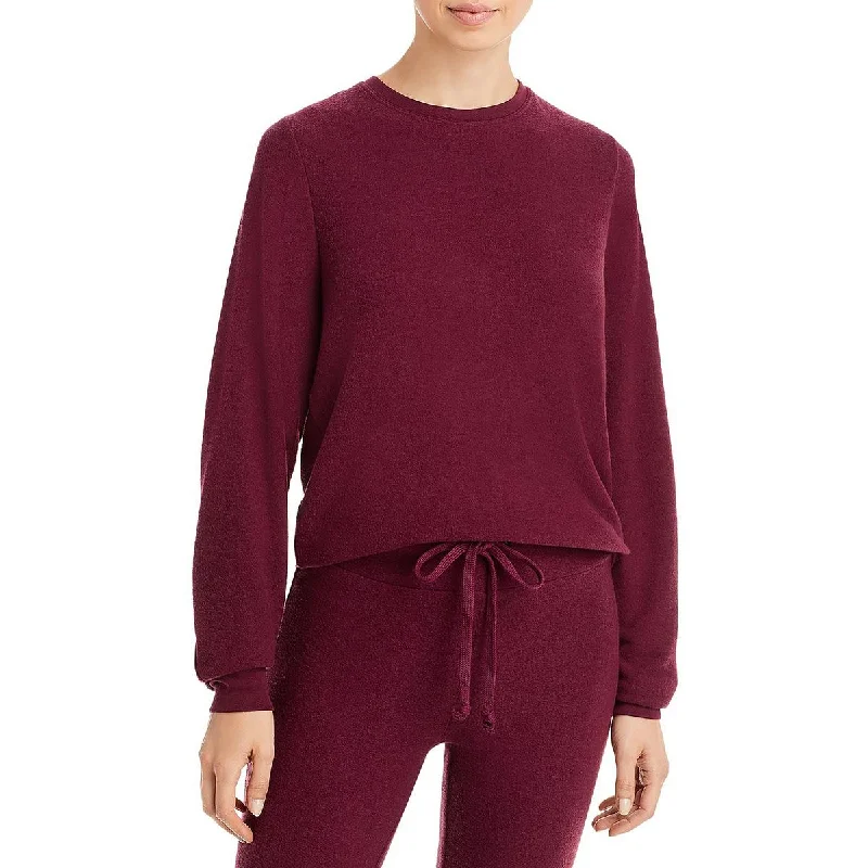 Wildfox Womens Baggy Comfortable Sweatshirt Hoodie with Mock Neck Collared Structured Wildfox Womens Baggy Comfortable Sweatshirt Hoodie with Mock Neck Collared Structured