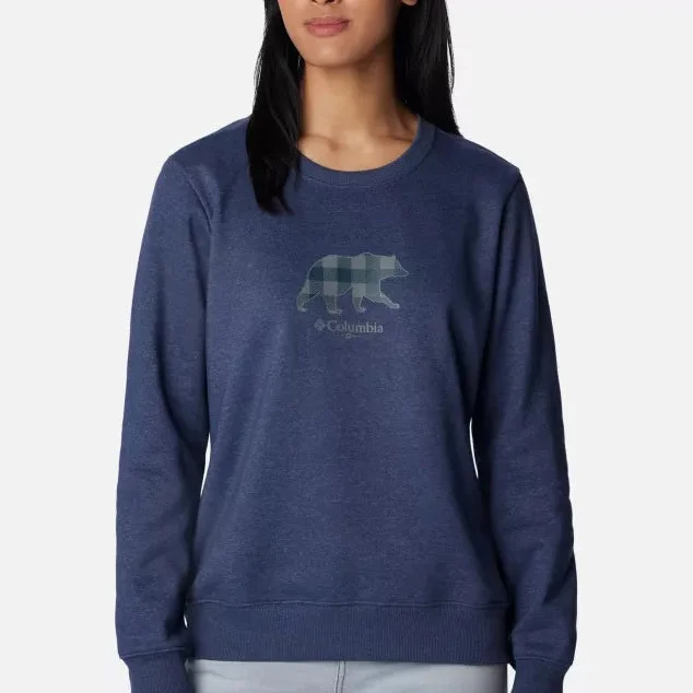 Women's Hart Mountain II Graphic Crew Sweatshirt 195978 Hoodie with Ribbed Hem Stretchable Secure Women's Hart Mountain II Graphic Crew Sweatshirt 195978 Hoodie with Ribbed Hem Stretchable Secure