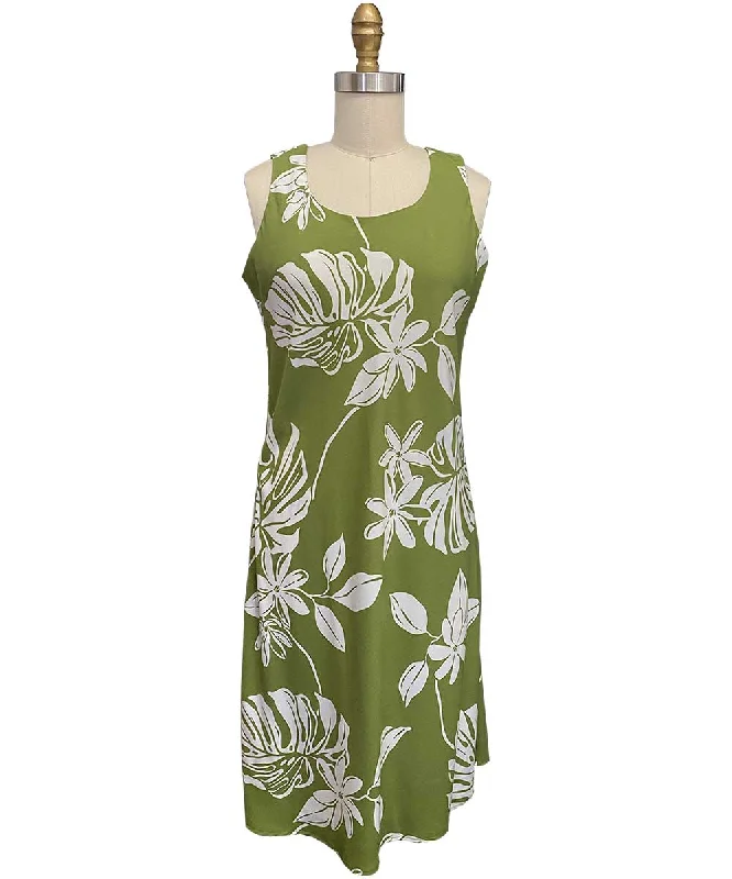 Tiare Green Tank Dress