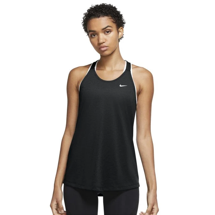 3 x Nike Womens Black/White Elastika Dry-Fit Tank Top playful tank top
