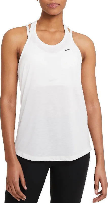 3 x Nike Womens White/Black Elastika Dry-Fit Tank Top flirty tank top