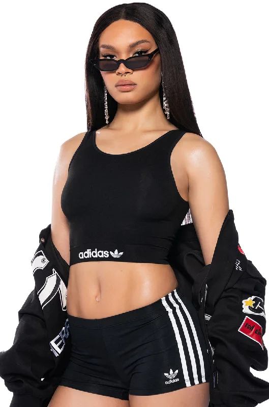 ADIDAS LOGO TANK TOP rhinestone tank top