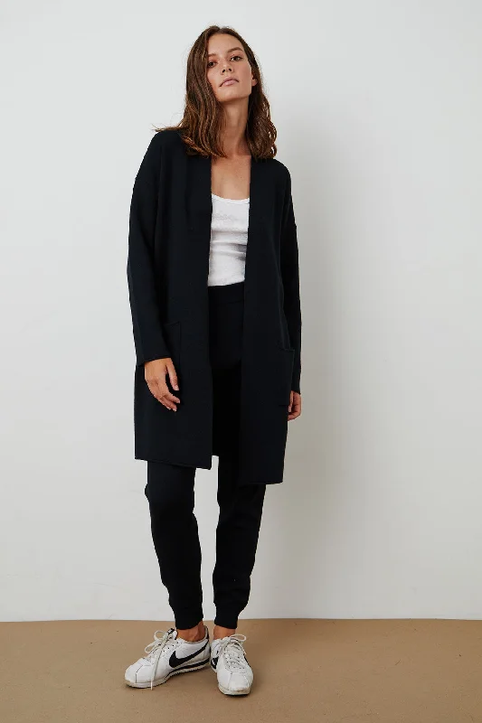 ADORE DUSTER CARDIGAN Nylon Fabric Polyester Fabric Spandex Fabric