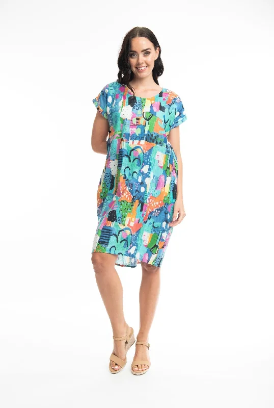 Alanya Pink Bubble Dress