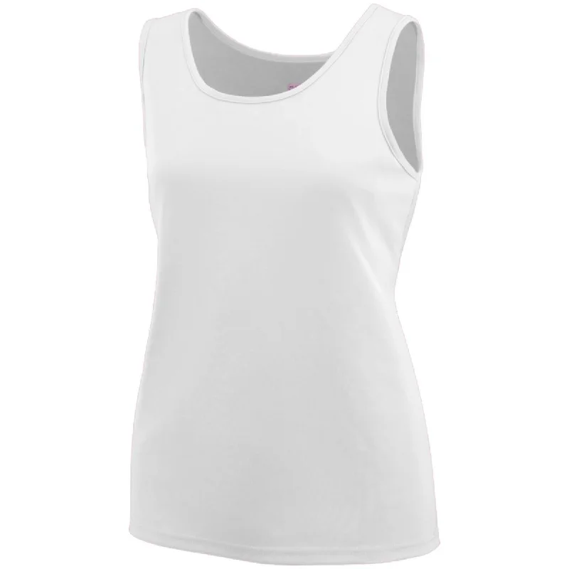Augusta Women's Training Tank Top charcoal tank top