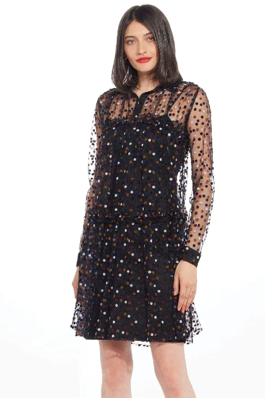 Augustina Dress - Fizzy Dot