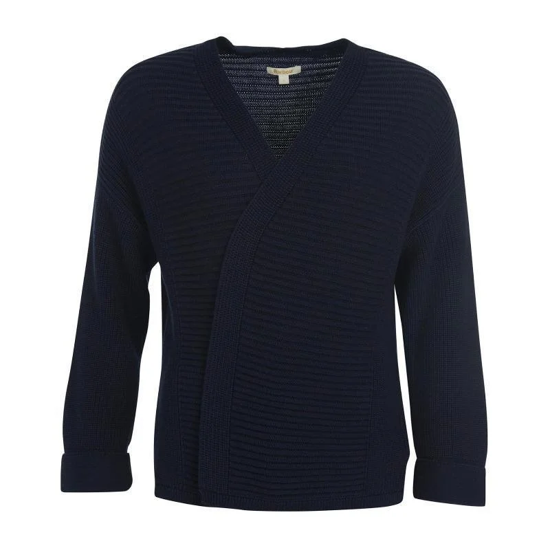 Barbour Stitch Guernsey Ladies Cardigan - Navy Nylon Fabric Polyester Fabric Spandex Fabric Barbour Stitch Guernsey Ladies Cardigan - Navy Nylon Fabric Polyester Fabric Spandex Fabric