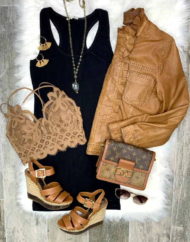 Basic Tank Dress: Black