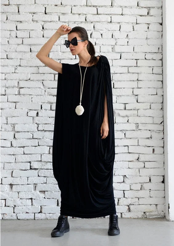 Oversized Open Sleeves Dress