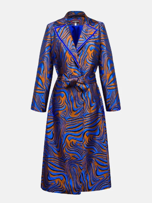 Blue Marilyn Coat № 23 Insulated Snow Jacket