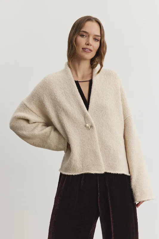 CHANSON CARDIGAN Thin Thick Dense