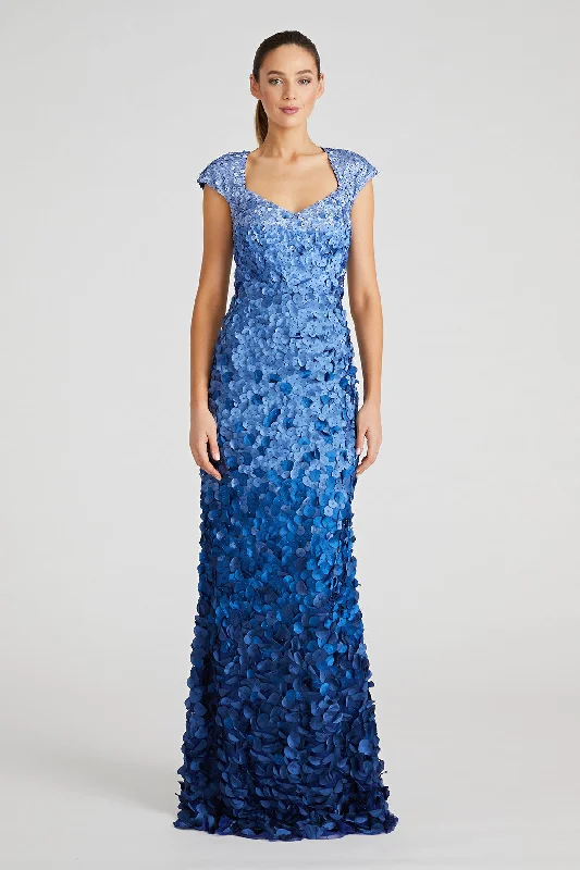 Chelsea Ombre Petal Gown