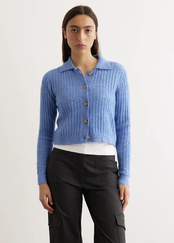 Chevelle Cardigan Ribbed Striped Patterned