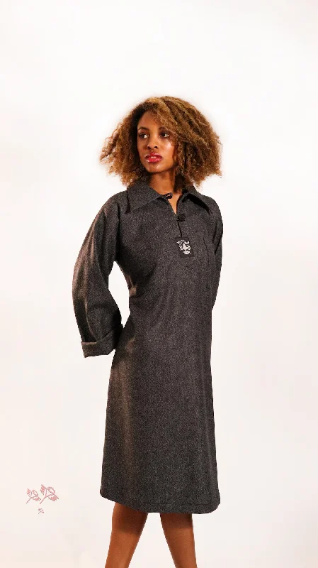 Moshood Collared Dress