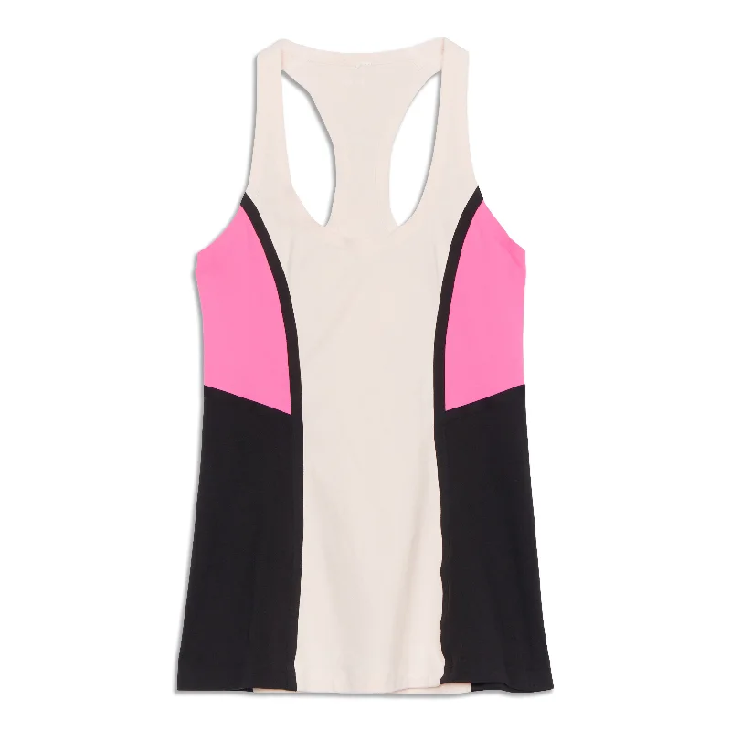 Cool Racerback Tank Top - Resale silver tank top