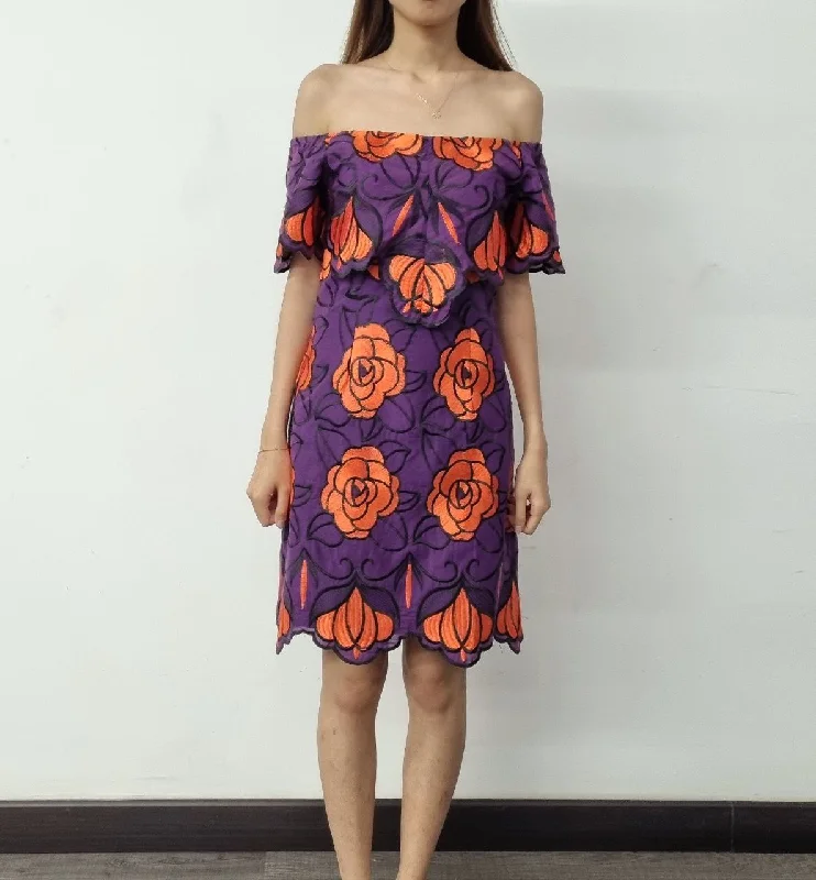 Embroidery Lace Dress