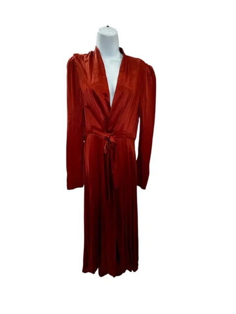 free people Size M rust Dress