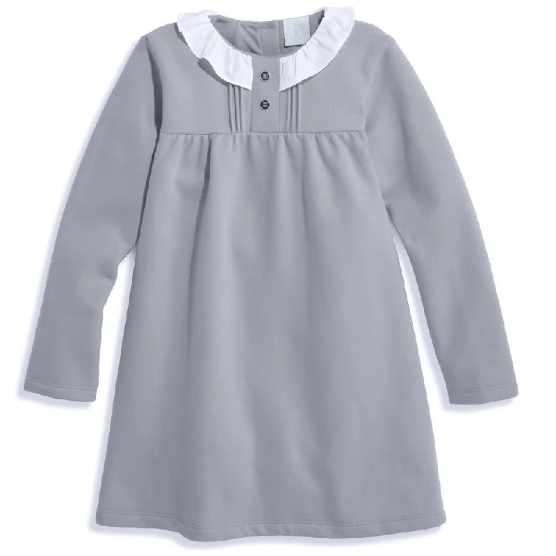 French Terry Dress -- Grey French Terry
