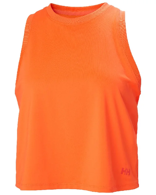 Helly Hansen Womens Ocean Cropped Tank Top playful tank top