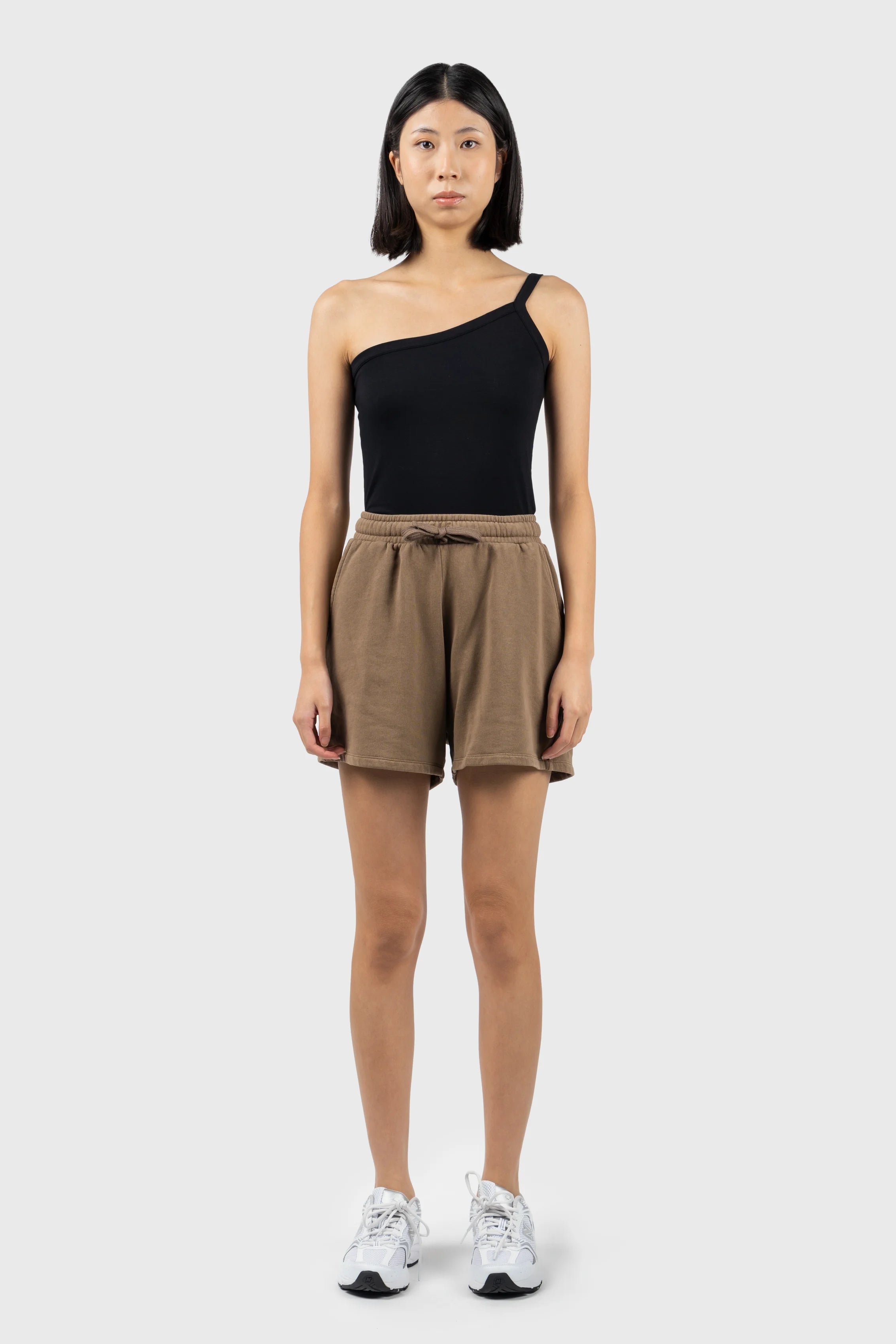 Asymmetric Strap Tank Top workout tank top