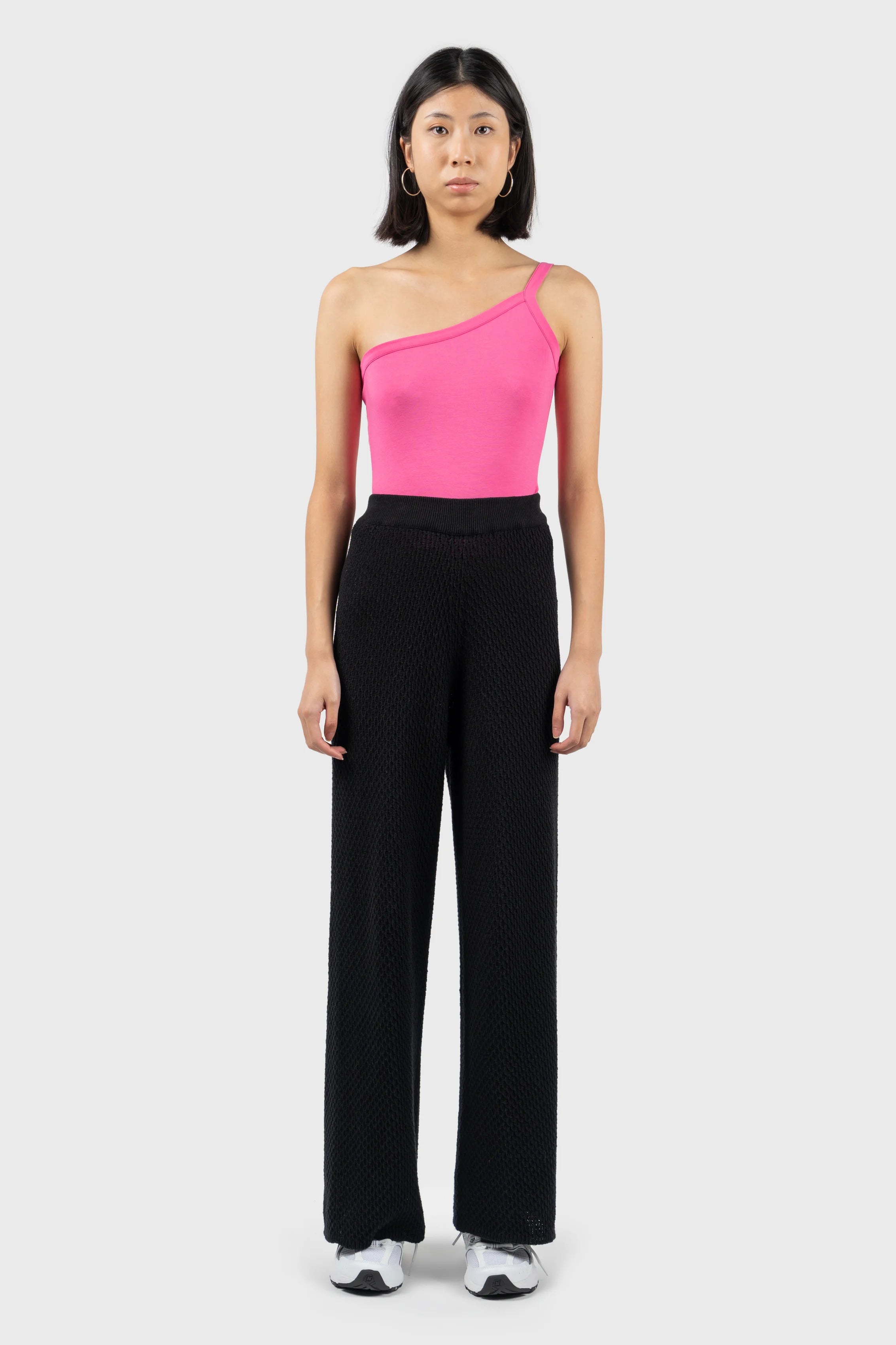 Asymmetric Strap Tank Top yoga tank top
