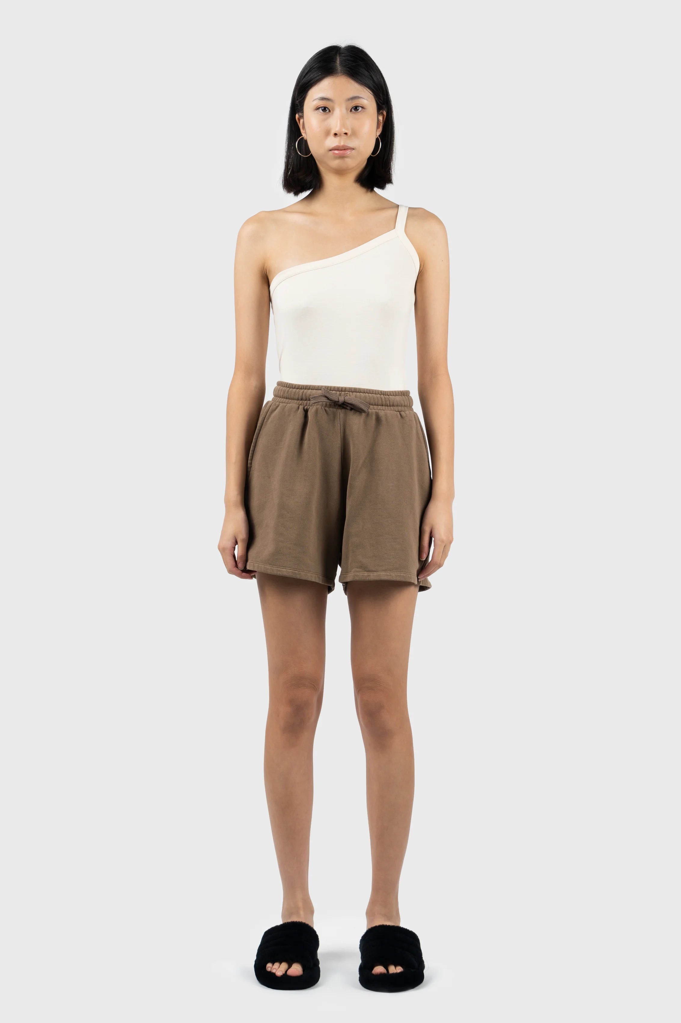 Asymmetric Strap Tank Top activewear tank top