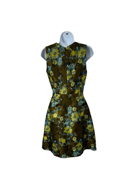KAREN MILLEN Size 4 Green Dress