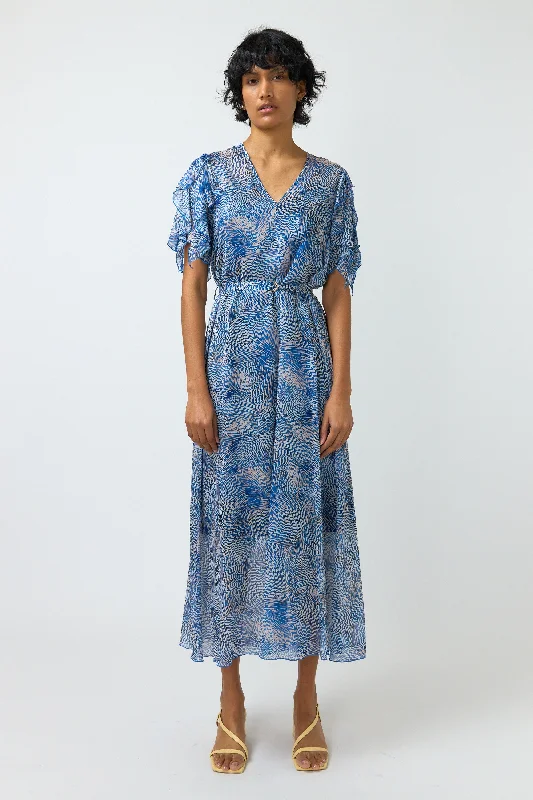 Leila ruffle dress
