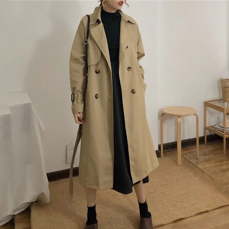 Mazefeng 2020 New Women Trench Cheap wholesale autumn winter Hot selling women's fashion casual Ladies work wear nice Coats Belted Midi-Length Coat Mazefeng 2020 New Women Trench Cheap wholesale autumn winter Hot selling women's fashion casual Ladies work wear nice Coats Belted Midi-Length Coat