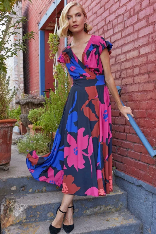 Misty Dress - Bold Bloom