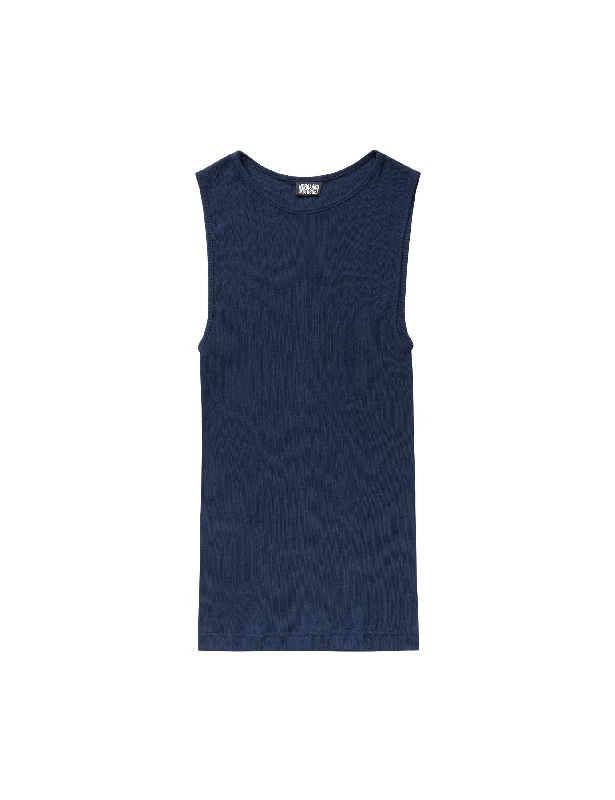 NPS Tank Top Solid Color, Marine solid color tank
