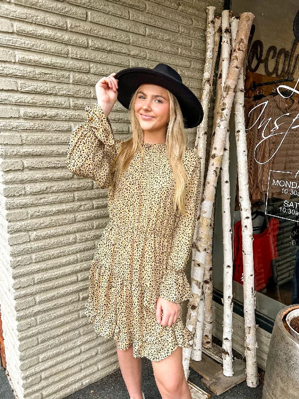 "On the Prowl" Ruffle Tiered Dress
