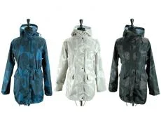 Panabo- Corrine Hunt Eagle Rain Coat in 3 Colours Recycled Down Jacket