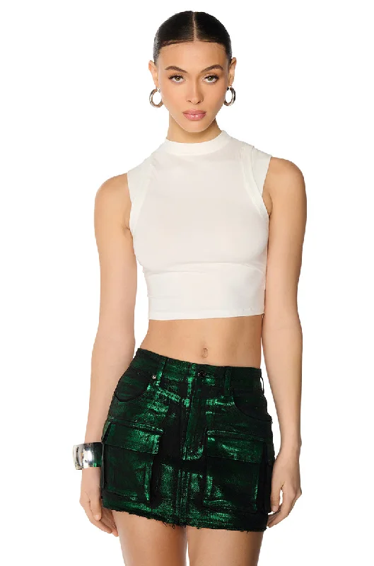 PAXTON SLEEVELESS MUSCLE TANK TOP cozy tank top
