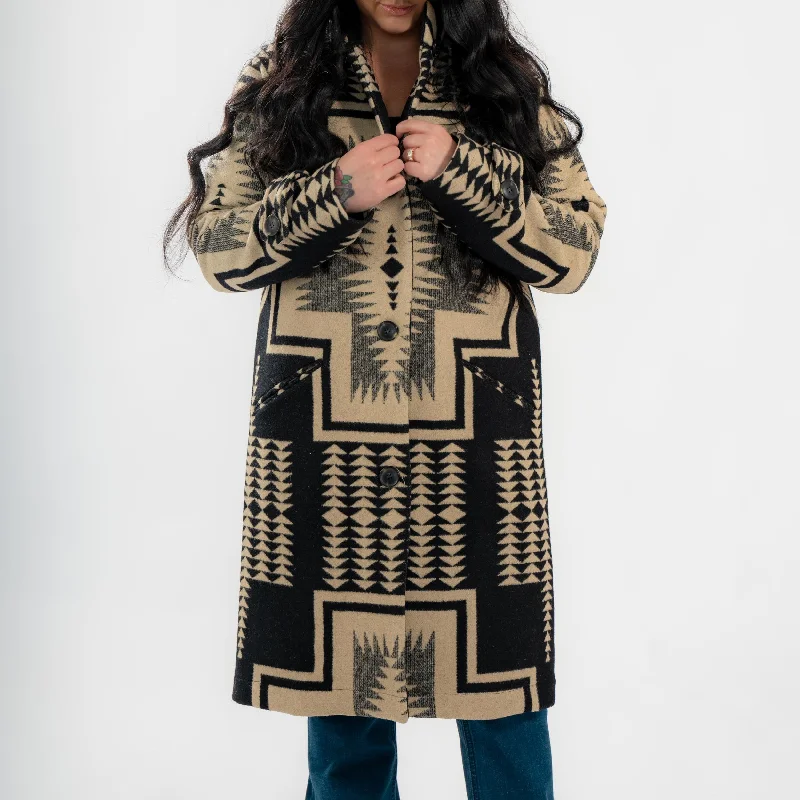 Pendleton Women's Timberline Wool Coat Ultra-Light Down Coat