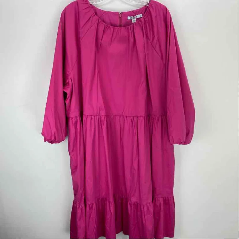 Pre-Owned Size 20/XXL Chico's Pink Casual Dress