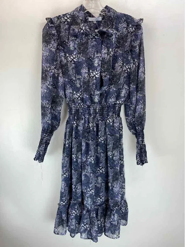 Pre-Owned Size XS Adina Blue Casual Dress