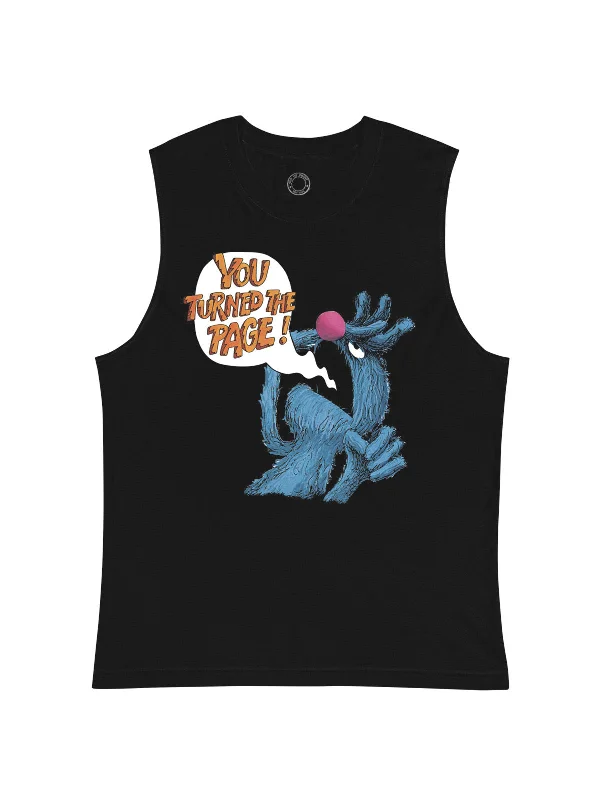 Sesame Street - The Monster at the End of This Book Unisex Tank Top (Print Shop) open back tank
