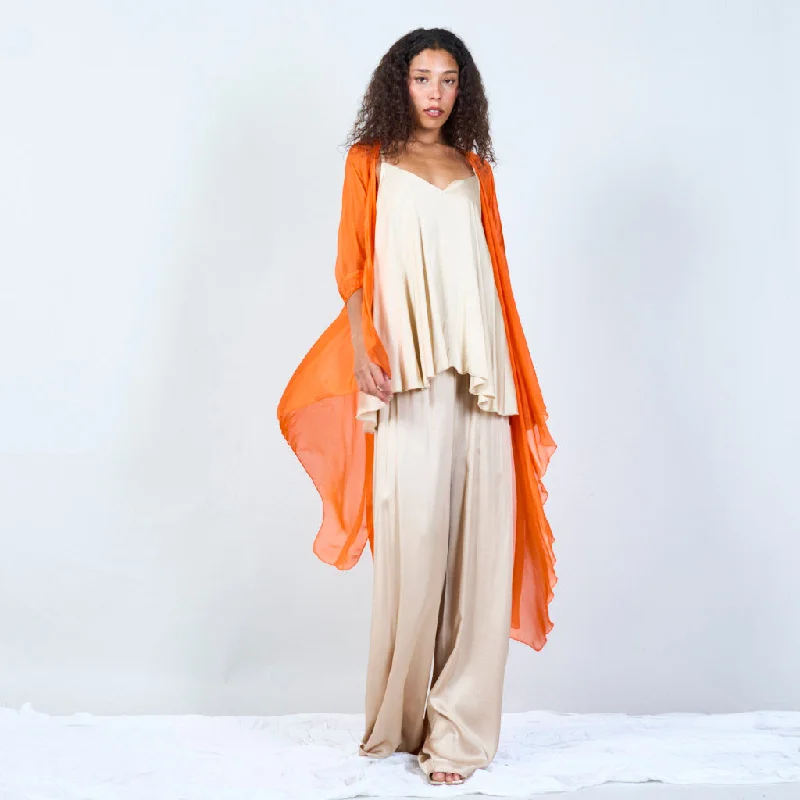 Silk chiffon sheer duster cardigan wholesale Wool Fabric Cashmere Fabric Tweed Fabric Silk chiffon sheer duster cardigan wholesale Wool Fabric Cashmere Fabric Tweed Fabric