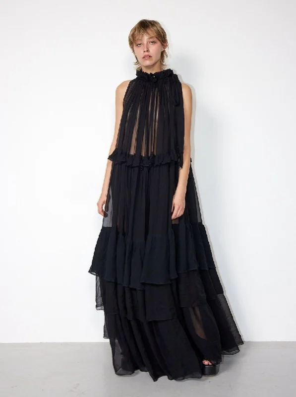 By Malene Birger Salon silk chiffon dress
