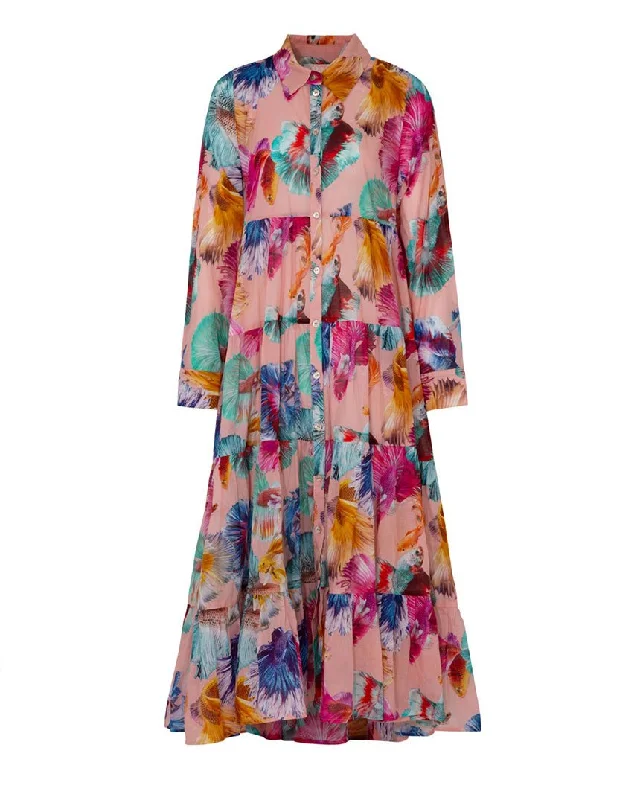 Sun & The Swoon Dress Peach